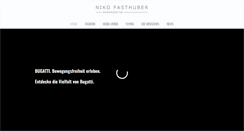 Desktop Screenshot of nikofasthuber.at